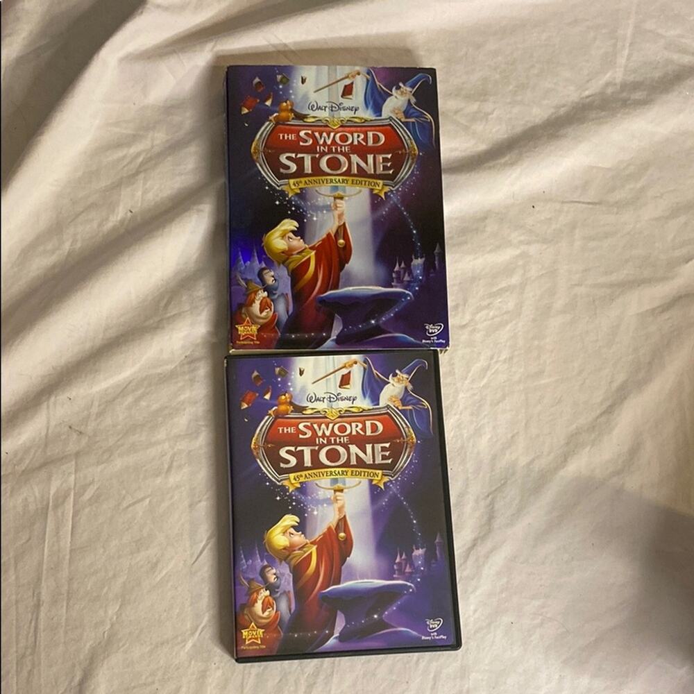 Disney The Sword in the Stone 45th Anniversary DVD Magic Classic Pre-Owned
